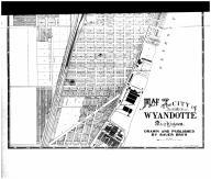 Wyandotte City - Below, Wayne County 1915
